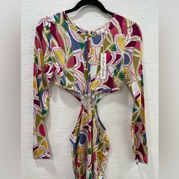 For Love and Lemons Thora Long Sleeve Mini Dress - Picture 5 of 7